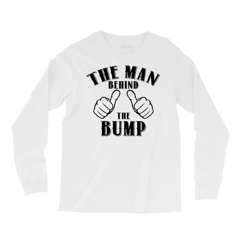 The Man Behind The Bump For Light Long Sleeve Shirts by autlu2024 | Artistshot