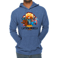 Captain Murika (tw) Lightweight Hoodie | Artistshot