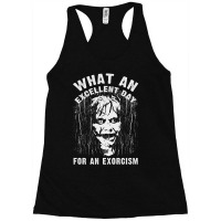 Excellent Day Exorcist For Dark Racerback Tank | Artistshot