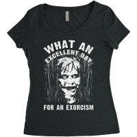 Excellent Day Exorcist For Dark Women's Triblend Scoop T-shirt | Artistshot