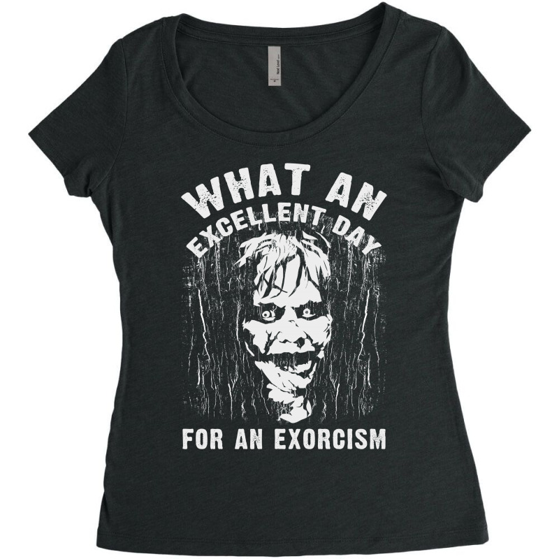 Excellent Day Exorcist For Dark Women's Triblend Scoop T-shirt by autlu2024 | Artistshot