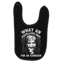 Excellent Day Exorcist For Dark Baby Bibs | Artistshot