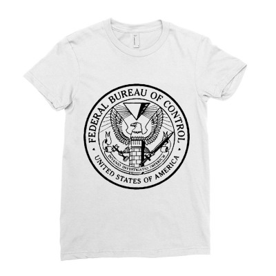 Federal Bureau Of Control Ladies Fitted T-shirt Designed By Joymartine060