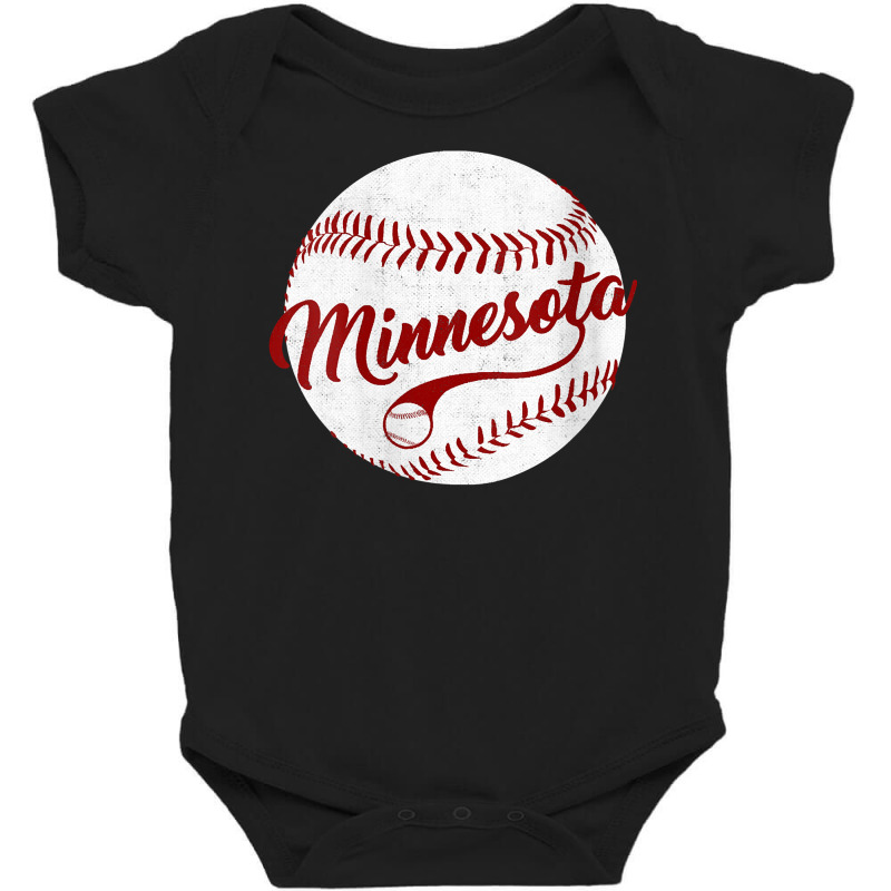 Womens Baseball Minnesota Team Love Twin City National Pastime Men V N Baby Bodysuit | Artistshot