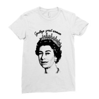 Goodbye Great Woman Elizabeth Ii Ladies Fitted T-shirt | Artistshot