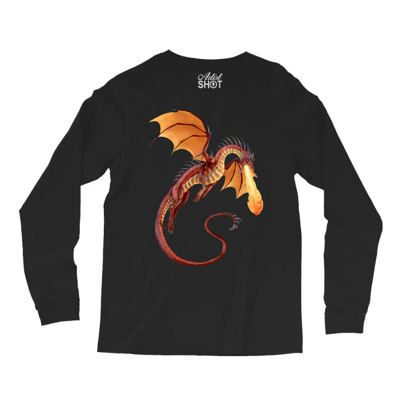 Fire Dragon Long Sleeve Shirts | Artistshot