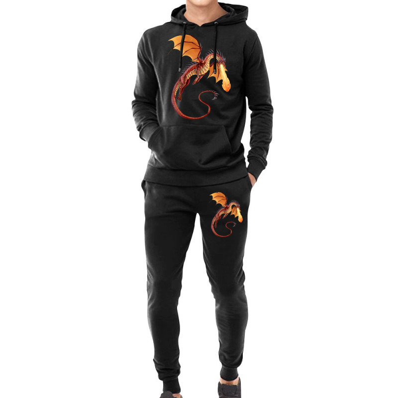 Fire Dragon Hoodie & Jogger Set | Artistshot