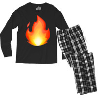 Fire Men's Long Sleeve Pajama Set | Artistshot