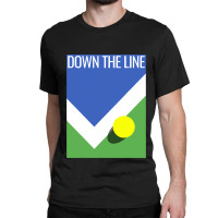 Tennis Player Open Fans  Down The Line  New York  Us Classic T-shirt | Artistshot