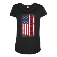 Patriotic Electrician Usa Flag Electronics Engineers T Shirt Maternity Scoop Neck T-shirt | Artistshot