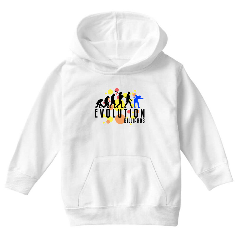 Billiards Evolution Youth Hoodie | Artistshot