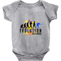 Billiards Evolution Baby Bodysuit | Artistshot