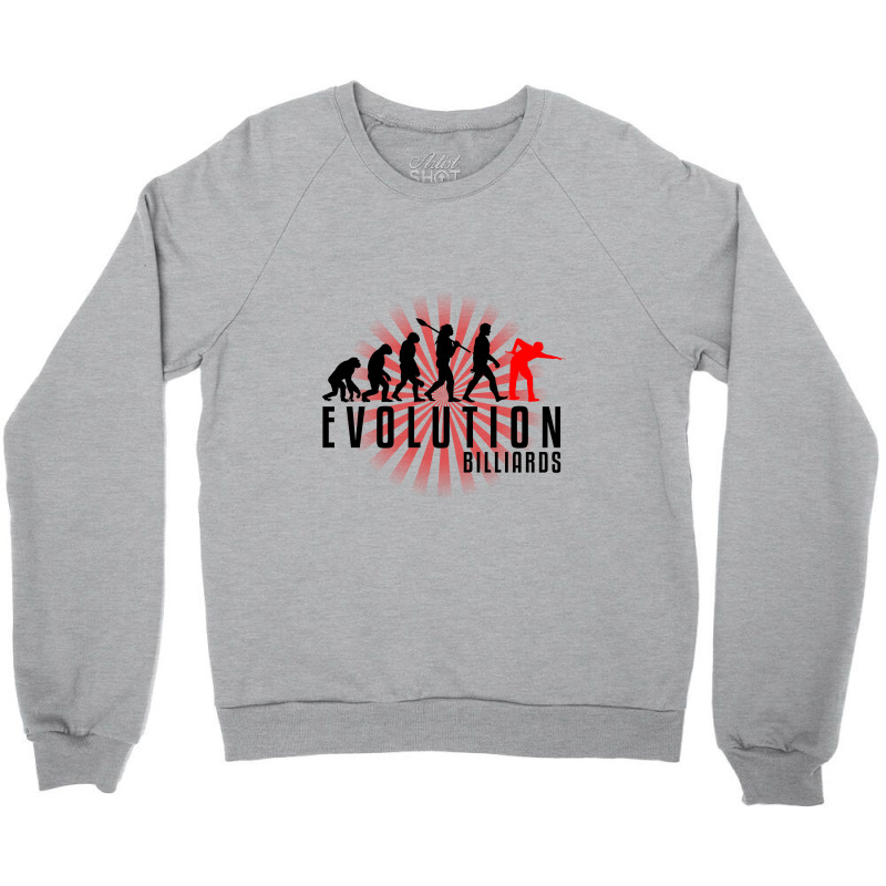 Billiards Evolution Crewneck Sweatshirt | Artistshot