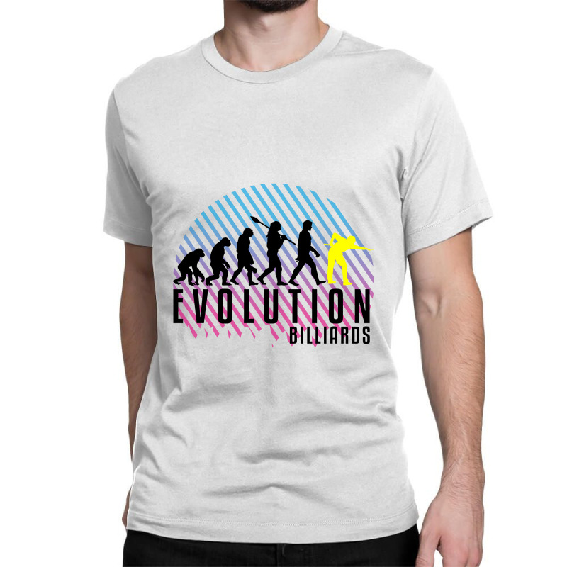 Billiards Evolution Classic T-shirt | Artistshot