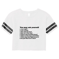 Once In A Lifetime, You May Ask Yourself, Once In A Lifetime 2 Scorecard Crop Tee | Artistshot