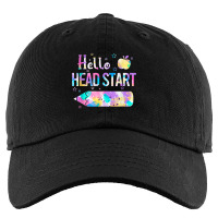 Hello Head Start Squad Back To School Tie Dye Kids Teacher Kids Cap | Artistshot