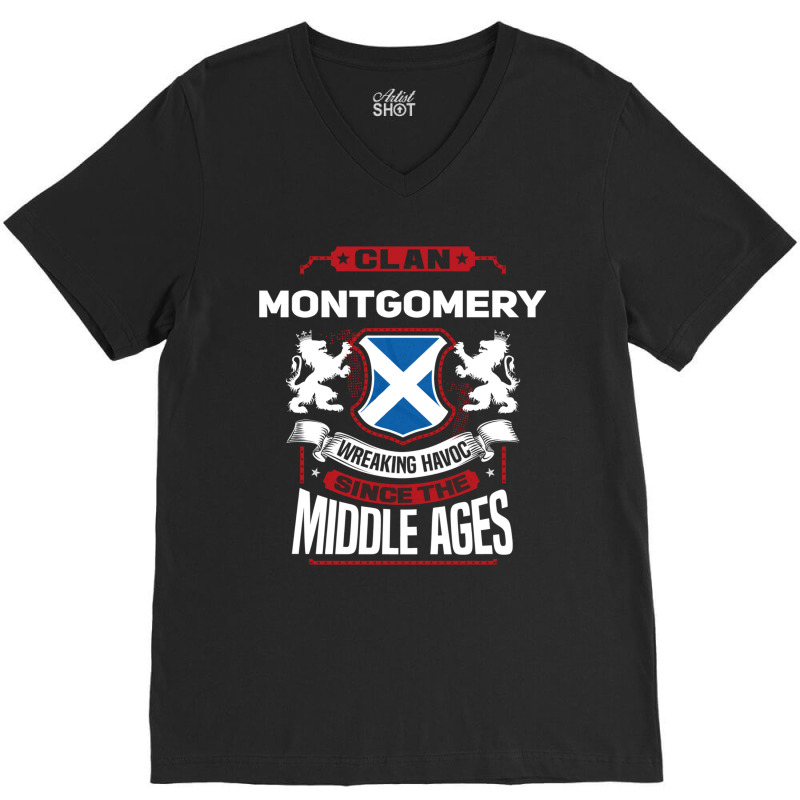 Clan Anderson Scottish Surname Family Reunion Scotland Long Sleeve T S V-neck Tee | Artistshot