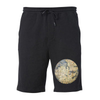 Fra Mauro World Map 1450 T Shirt Globe Cartography Fleece Short | Artistshot