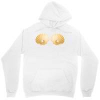 Fun Mermaid Seashells Brassiere Pearl Top T Shirt Unisex Hoodie | Artistshot