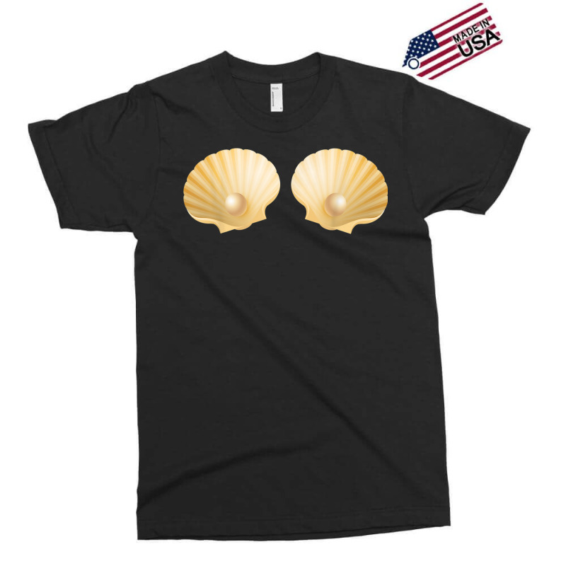 Fun Mermaid Seashells Brassiere Pearl Top T Shirt Exclusive T-shirt | Artistshot