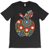 Dot Day Gift T  Shirt Teacher Polka Dot Apple September 15th Internati T-shirt | Artistshot