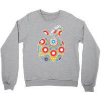 Dot Day Gift T  Shirt Teacher Polka Dot Apple September 15th Internati Crewneck Sweatshirt | Artistshot