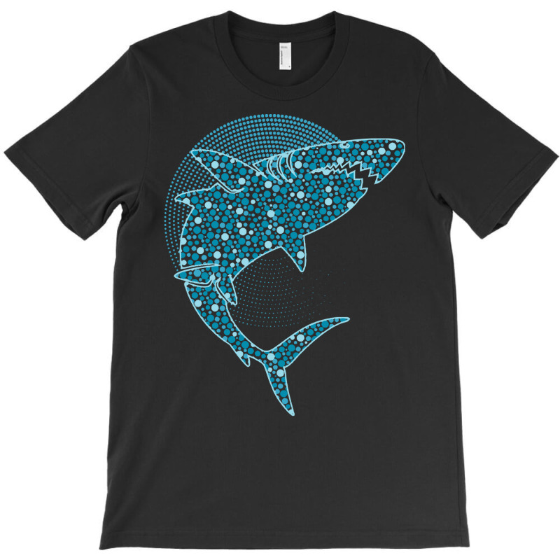 Dot Day T  Shirt Blue Polka Dot Shark September 15th International Dot T-shirt | Artistshot