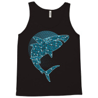 Dot Day T  Shirt Blue Polka Dot Shark September 15th International Dot Tank Top | Artistshot