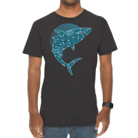 Dot Day T  Shirt Blue Polka Dot Shark September 15th International Dot Vintage T-shirt | Artistshot