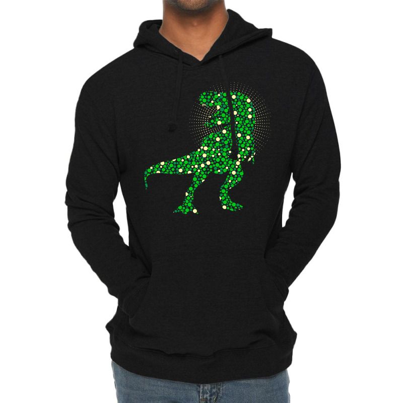 Dot Day T  Shirt Funny Polka Dot T Rex Dinosaur International Dot Day Lightweight Hoodie | Artistshot