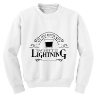 White Lightning Youth Sweatshirt | Artistshot