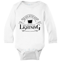 White Lightning Long Sleeve Baby Bodysuit | Artistshot