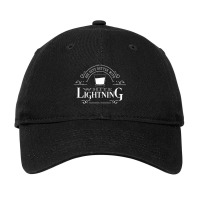 White Lightning Adjustable Cap | Artistshot