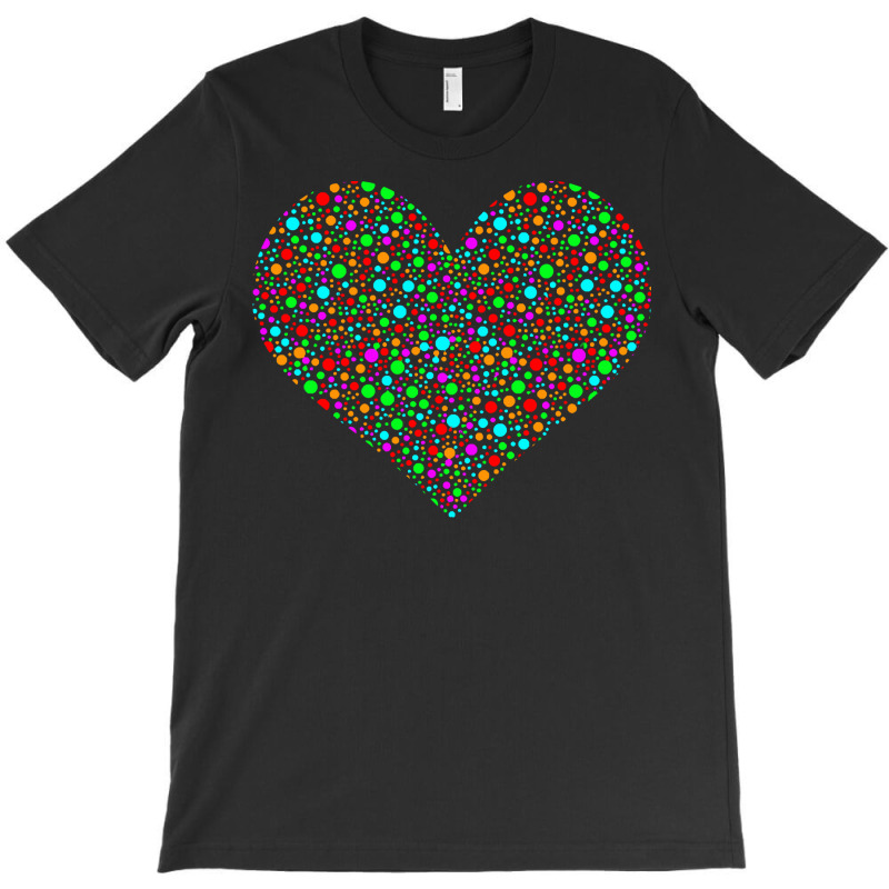 Dot Day T  Shirt Polka Dot Heart September 15th International Dot Day T-shirt | Artistshot