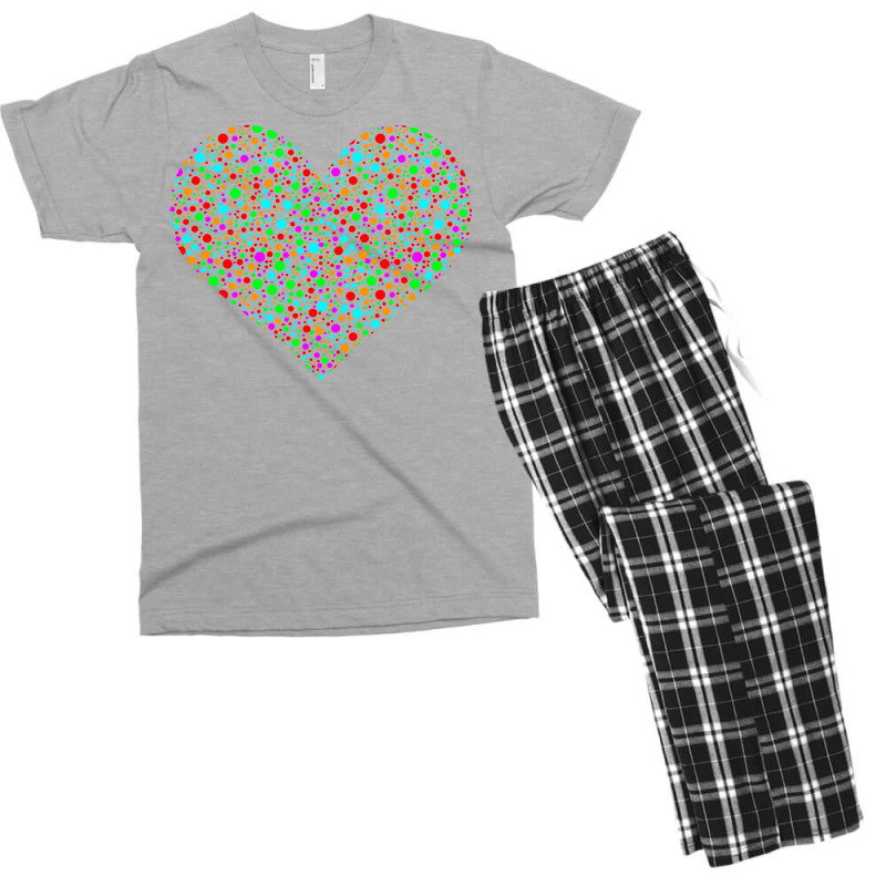 Dot Day T  Shirt Polka Dot Heart September 15th International Dot Day Men's T-shirt Pajama Set | Artistshot