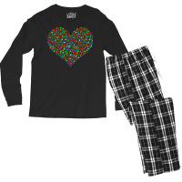 Dot Day T  Shirt Polka Dot Heart September 15th International Dot Day Men's Long Sleeve Pajama Set | Artistshot