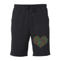 Dot Day T  Shirt Polka Dot Heart September 15th International Dot Day Fleece Short | Artistshot