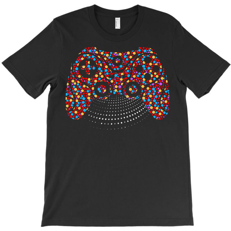 Dot Day T  Shirt Polka Dot Video Gamer Controller September 15th Dot D T-shirt | Artistshot