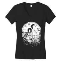 Broken Clock Classic Women's V-neck T-shirt | Artistshot