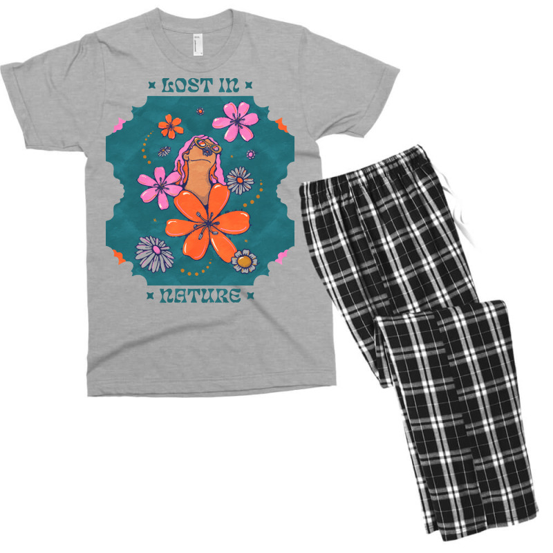 Dreamers Act T  Shirt Lost In Nature T  Shirt Men's T-shirt Pajama Set | Artistshot