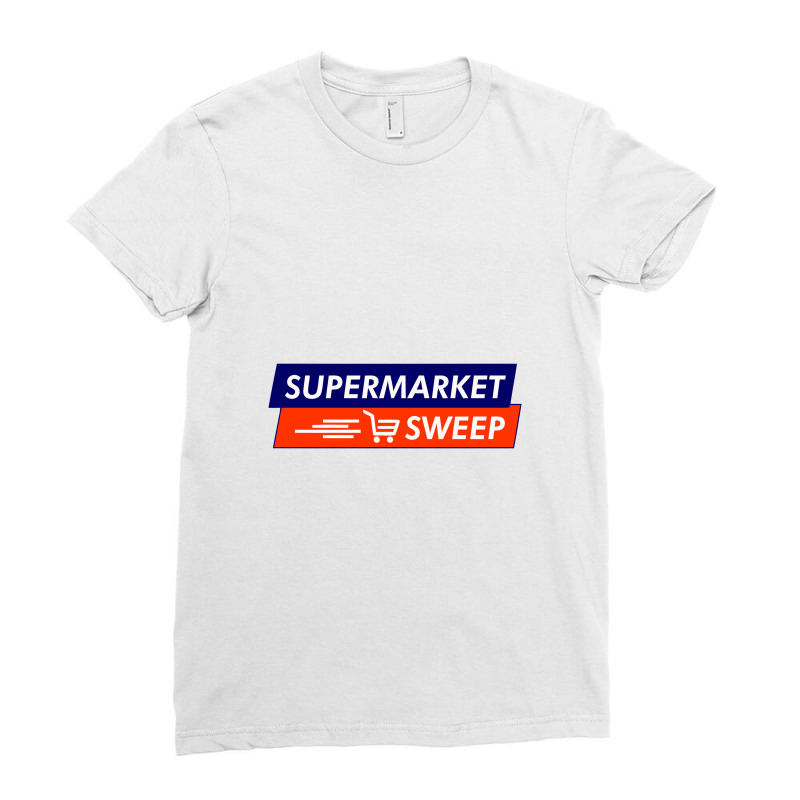 Retro Supermarket Sweep, Supermarket Sweep Ladies Fitted T-Shirt by cozyeraa | Artistshot