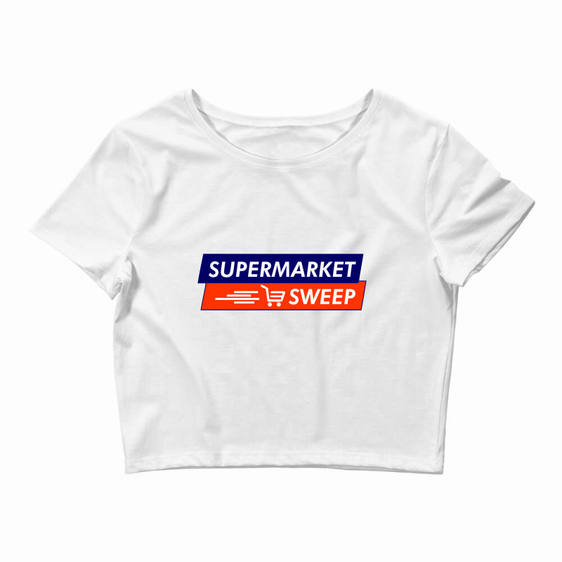 Retro Supermarket Sweep, Supermarket Sweep Crop Top by cozyeraa | Artistshot