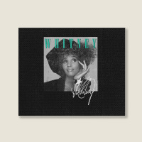 Whitney Houston Shooting Star Landscape Canvas Print | Artistshot