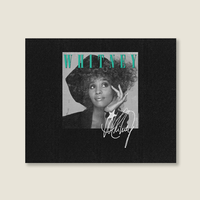 Whitney Houston Shooting Star Landscape Canvas Print | Artistshot