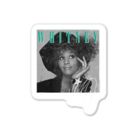 Whitney Houston Shooting Star Sticker | Artistshot