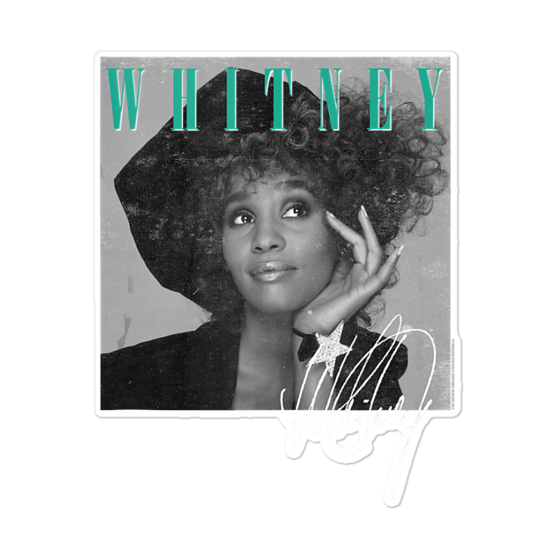 Whitney Houston Shooting Star Sticker | Artistshot