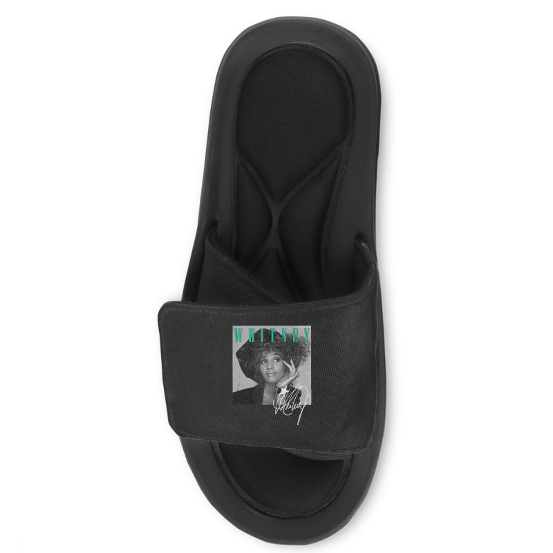 Whitney Houston Shooting Star Slide Sandal | Artistshot