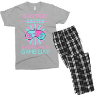 E Is For Easter Everyday Is Game Day T  Shirt E Is For Easter Everyday Men's T-shirt Pajama Set | Artistshot