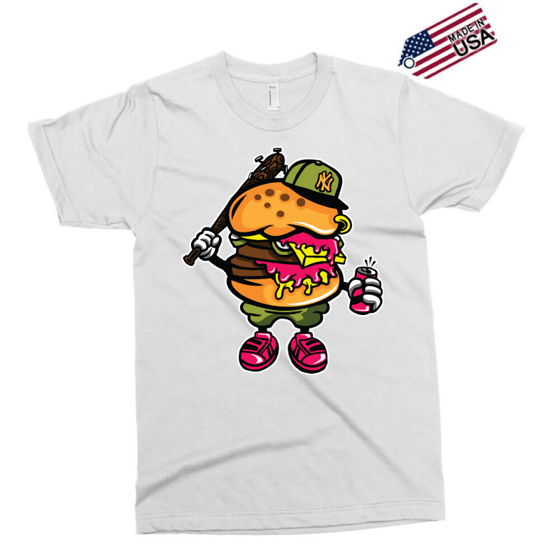 Burger Buster Exclusive T-shirt by Rezahelmi | Artistshot