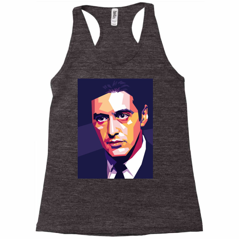 Al Pacino Pop Art  Al Pacino Pop Portrait Modern Film Movie Star Actre Racerback Tank by sepulohsepuluh | Artistshot